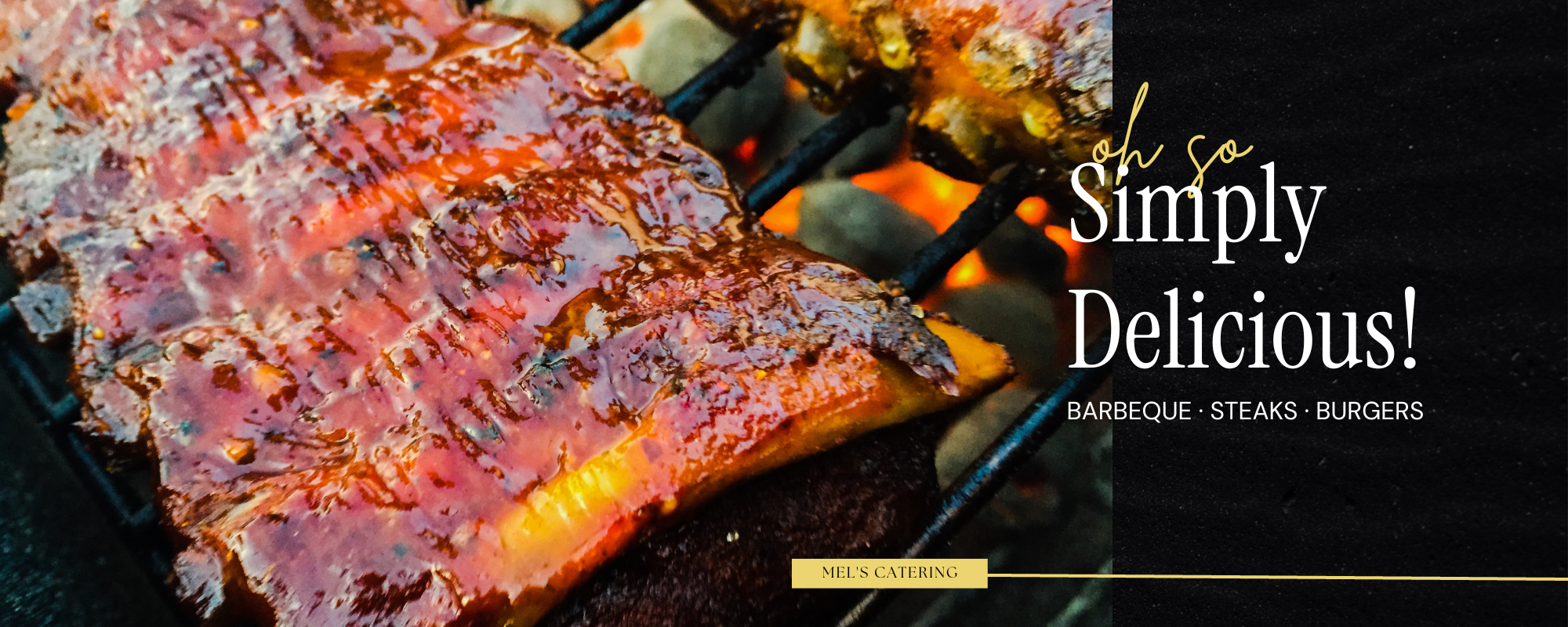 juicy ribs on the grill