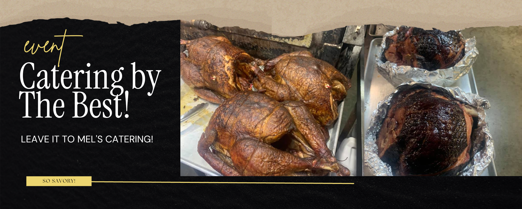 smoked whole chickens and Boston butts